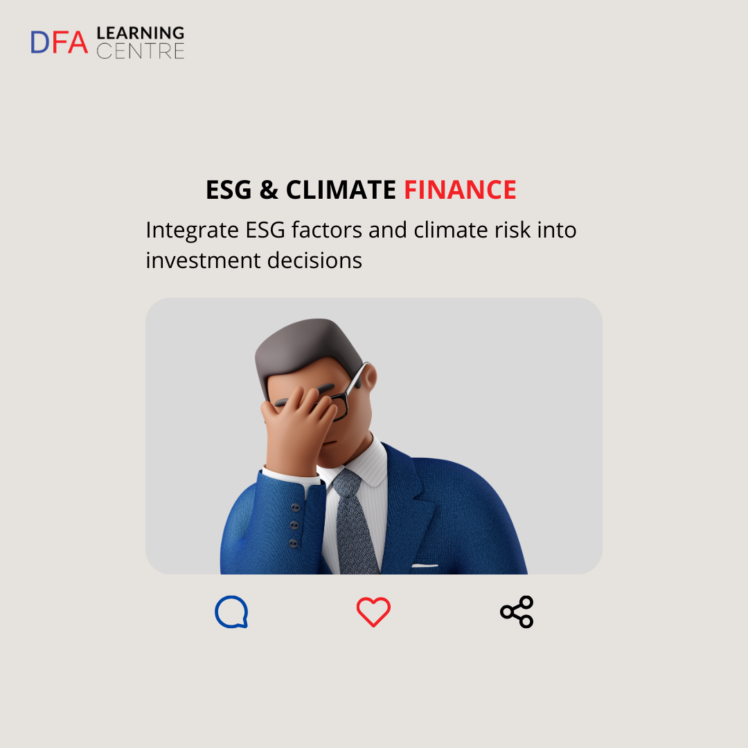 ESG & Climate Finance